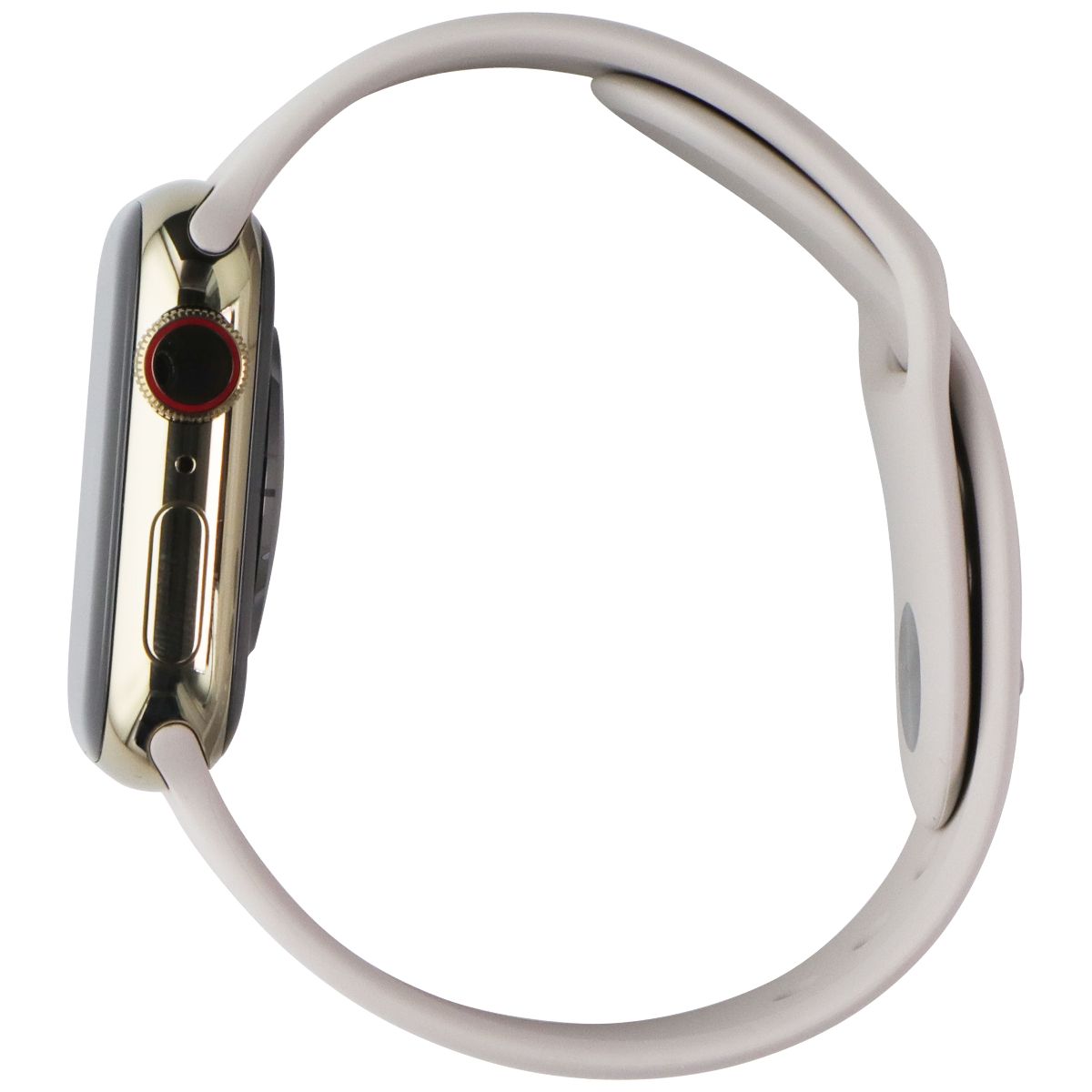 Apple Watch Series 8 (41mm) A2772 GPS + LTE - Gold SS/Starlight SB (M/L) Smart Watches Apple - Simple Cell Bulk Wholesale Pricing - USA Seller