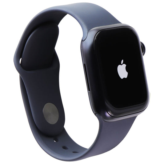 Apple Watch Series 9 (GPS Only) (A2978) 41mm Midnight Al/Midnight Sp Band (S/M) Smart Watches Apple - Simple Cell Bulk Wholesale Pricing - USA Seller