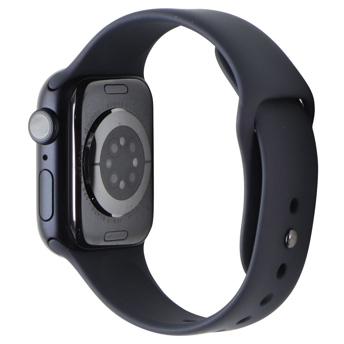 Apple Watch Series 9 (GPS Only) (A2978) 41mm Midnight Al/Midnight Sp Band (S/M) Smart Watches Apple - Simple Cell Bulk Wholesale Pricing - USA Seller