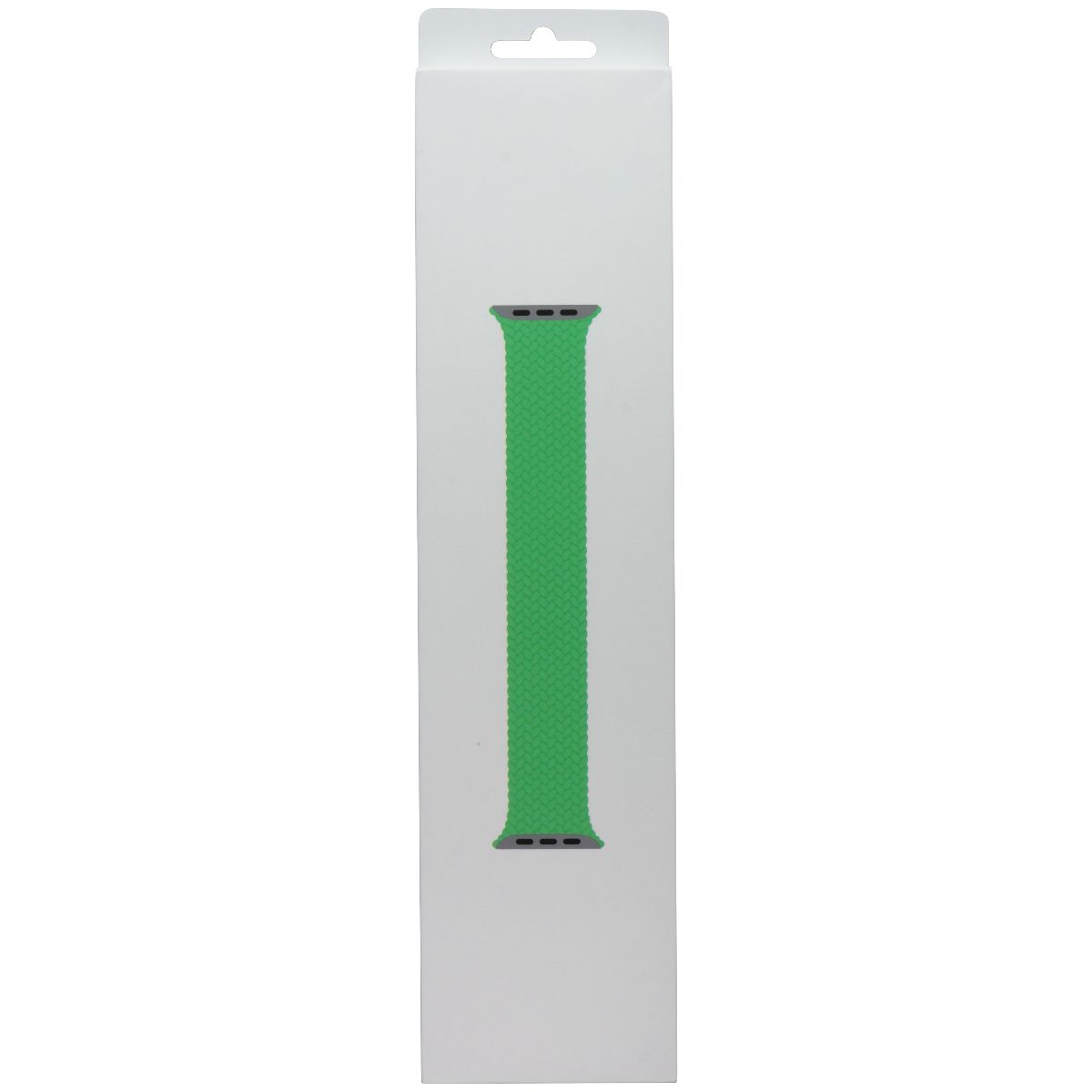 Apple 45mm Braided Solo Loop for Apple Watch 49/46/45/44mm - Bright Green/Size 7 Smart Watch Accessories - Watch Bands Apple - Simple Cell Bulk Wholesale Pricing - USA Seller