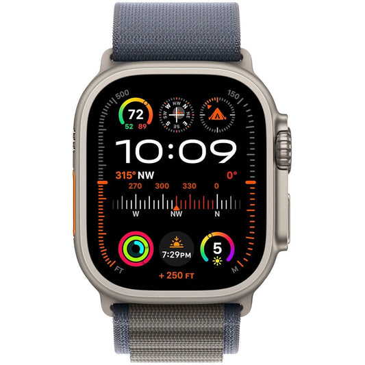Apple Watch Ultra 2 49mm (GPS + LTE) A2986 - Titanium with Orange/Beige TL (S/M)