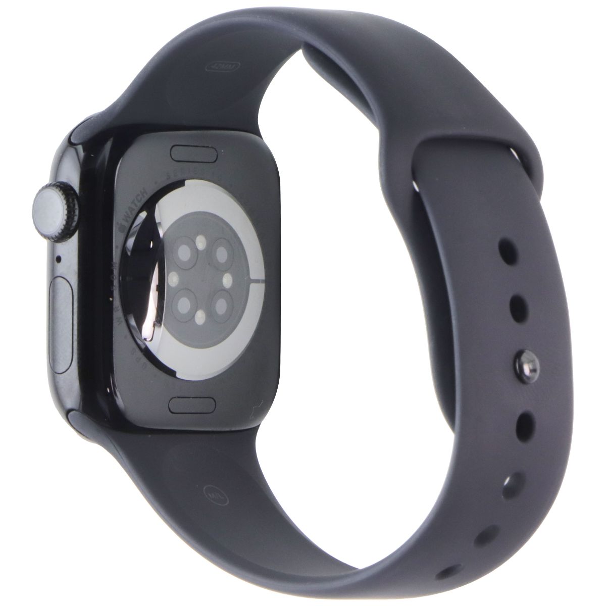 Apple Watch Series 10 (GPS ONLY, 42mm) - Jet Black AL/Black Sp Band M/L - A2997 Smart Watches Apple - Simple Cell Bulk Wholesale Pricing - USA Seller