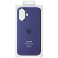 Apple Official Silicone Case for MagSafe for Apple iPhone 16 - Denim Cell Phone - Cases, Covers & Skins Apple - Simple Cell Bulk Wholesale Pricing - USA Seller