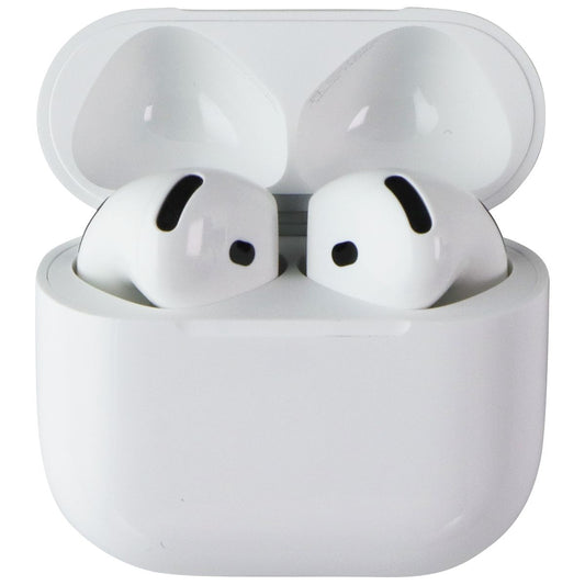 Apple AirPods (4th Gen) 2024 Wireless Earbuds and Charging Case - White Portable Audio - Headphones Apple - Simple Cell Bulk Wholesale Pricing - USA Seller