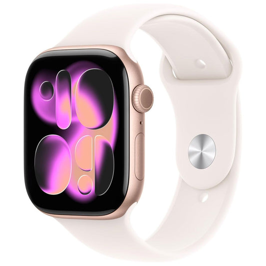 Apple Watch Series 11 (46mm) GPS + Cellular (A3337) Rose Gold AL/Blush SB (S/M) Smart Watches Apple - Simple Cell Bulk Wholesale Pricing - USA Seller