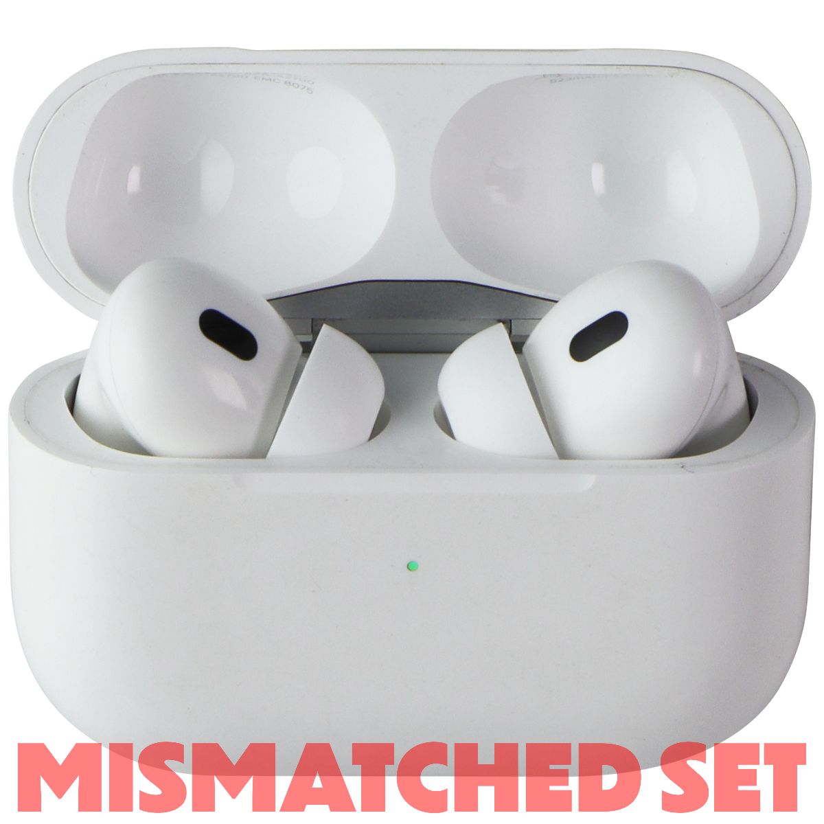Apple AirPods Pro 2nd Gen Wireless Earbuds w/ MagSafe 8-Pin Case/Mismatched Portable Audio - Headphones Apple - Simple Cell Bulk Wholesale Pricing - USA Seller