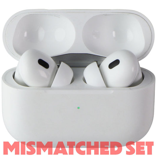Apple AirPods Pro 2nd Gen Wireless Earbuds w/ MagSafe 8-Pin Case/Mismatched Portable Audio - Headphones Apple - Simple Cell Bulk Wholesale Pricing - USA Seller
