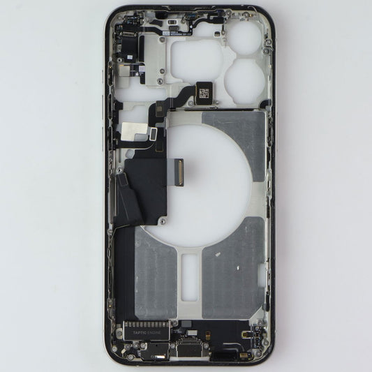 Repair Part - Genuine Housing Frame OEM Pull from iPhone 15 Pro Max - White Cell Phone - Replacement Parts & Tools Apple - Simple Cell Bulk Wholesale Pricing - USA Seller
