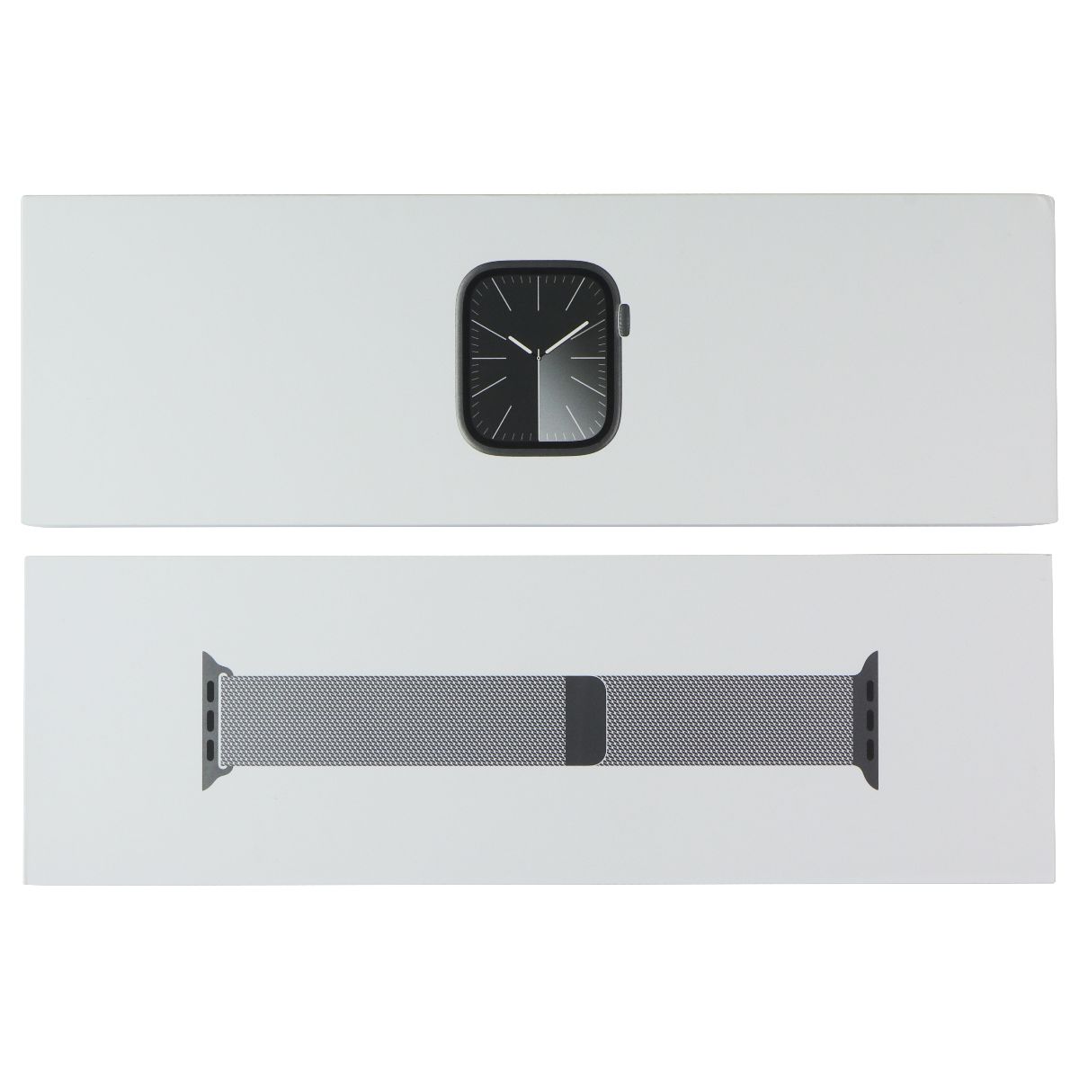 Apple Watch Series 9 (GPS + LTE) A2984 45mm Graphite SS / Graphite Milanese Loop Smart Watches Apple - Simple Cell Bulk Wholesale Pricing - USA Seller
