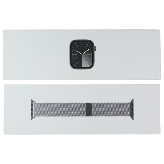 Apple Watch Series 9 (GPS + LTE) A2984 45mm Graphite SS / Graphite Milanese Loop Smart Watches Apple - Simple Cell Bulk Wholesale Pricing - USA Seller