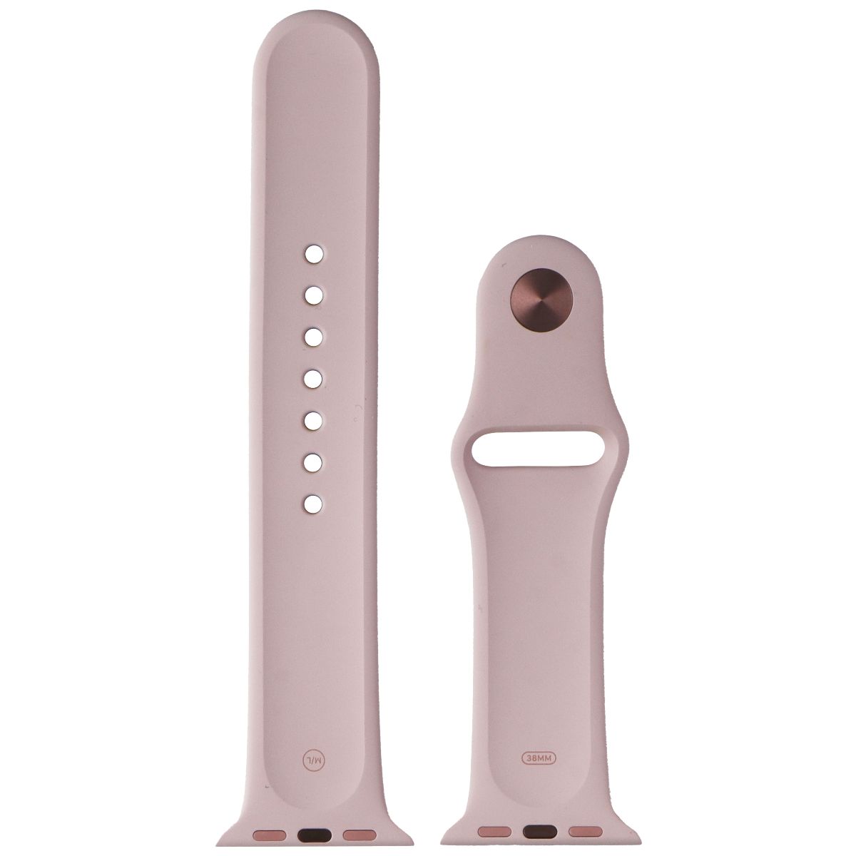 Apple Watch Sport Band 38mm Pink Sand / Rose Gold - M/L Smart Watch Accessories - Watch Bands Apple - Simple Cell Bulk Wholesale Pricing - USA Seller