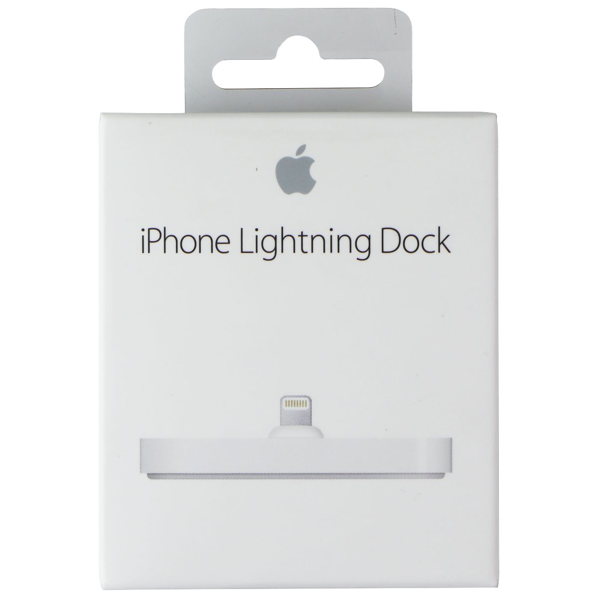 Apple iPhone 8-Pin Lightning Dock Charger for Smartphones/Tablets - White Cell Phone - Chargers & Cradles Apple - Simple Cell Bulk Wholesale Pricing - USA Seller