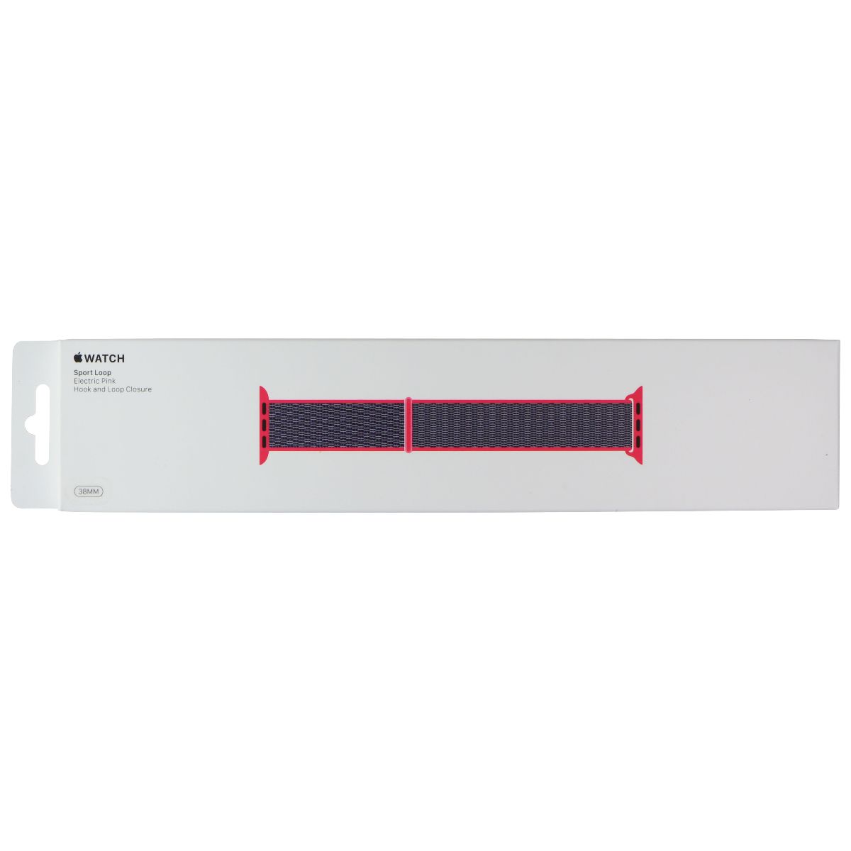 Apple 38mm Sport Loop for Apple Watch 41/40/38mm - Electric Pink (MQW22ZM/A) Smart Watch Accessories - Watch Bands Apple - Simple Cell Bulk Wholesale Pricing - USA Seller