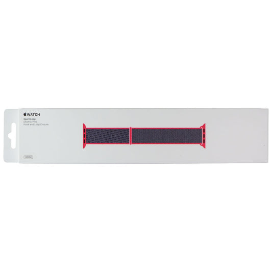 Apple 38mm Sport Loop for Apple Watch 41/40/38mm - Electric Pink (MQW22ZM/A) Smart Watch Accessories - Watch Bands Apple - Simple Cell Bulk Wholesale Pricing - USA Seller