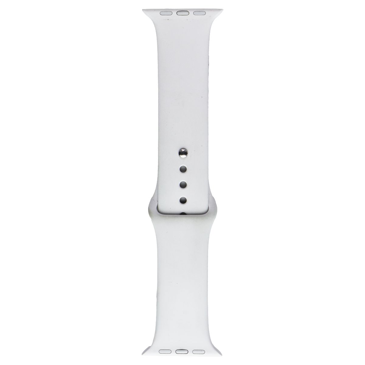 Apple (45mm) Sport Band for Apple Watch 42/44/45mm - White (M/L Only) Smart Watch Accessories - Watch Bands Apple - Simple Cell Bulk Wholesale Pricing - USA Seller