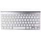 Apple Bluetooth Wireless (2010) Keyboard - Silver/White (A1314, MC184LL/A) Keyboards/Mice - Keyboards & Keypads Apple    - Simple Cell Bulk Wholesale Pricing - USA Seller
