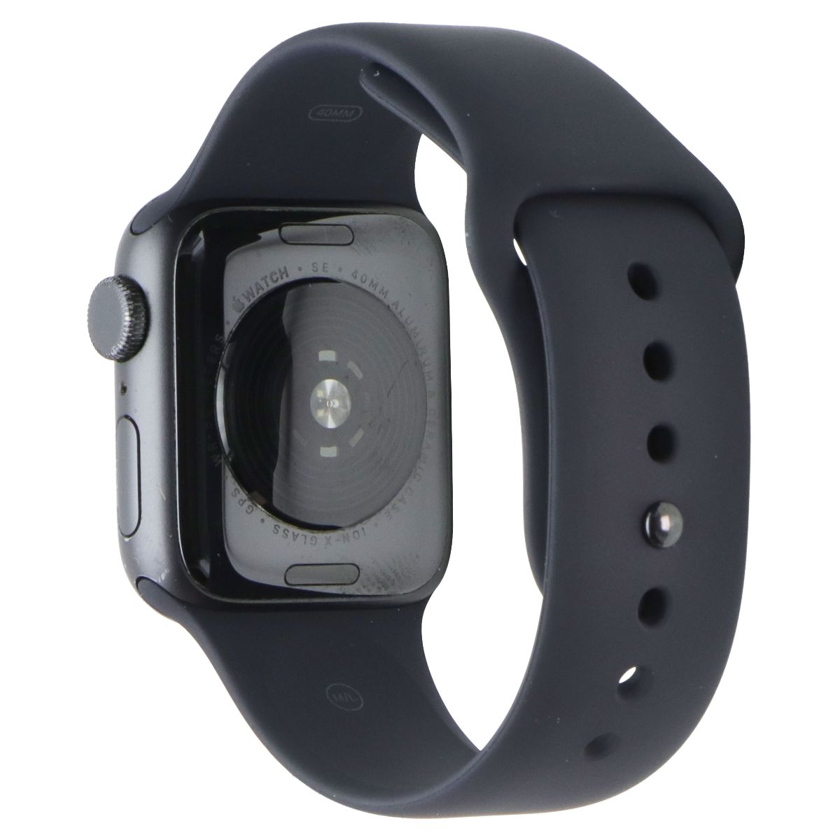 Apple Watch Series SE (GPS Only) - 40mm Space Gray Al/Black Band FULL SET A2351 Smart Watches Apple - Simple Cell Bulk Wholesale Pricing - USA Seller