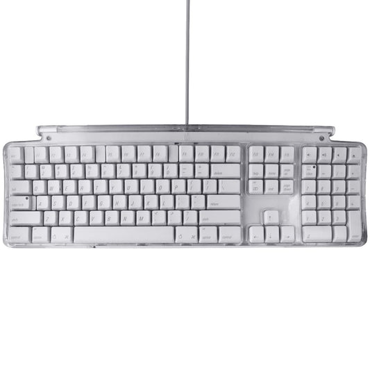 Apple OEM Original (M7803) Wired USB Keyboard for Mac - White/Clear/Silver Keyboards/Mice - Keyboards & Keypads Apple    - Simple Cell Bulk Wholesale Pricing - USA Seller