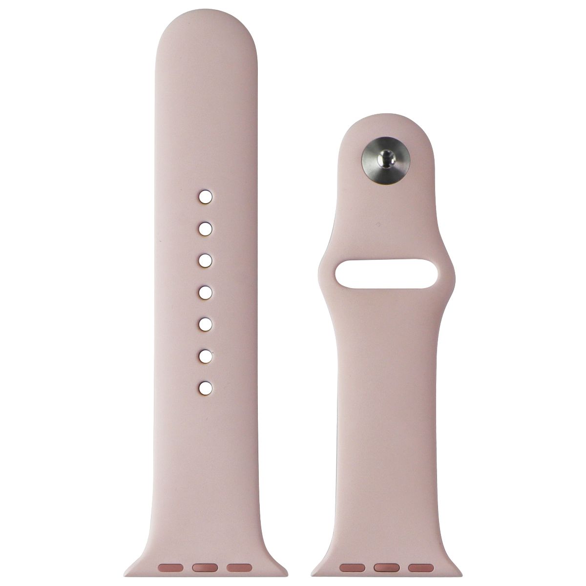 Apple (40mm) Sport S/M Band + Clasp ONLY for Apple Watch 38/40/41mm - Pink Sand Smart Watch Accessories - Watch Bands Apple - Simple Cell Bulk Wholesale Pricing - USA Seller