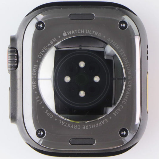 Repair Part OEM Apple Watch Ultra 2 (49mm) Frame w/ Backglass - Black Titanium Smart Watches Apple - Simple Cell Bulk Wholesale Pricing - USA Seller