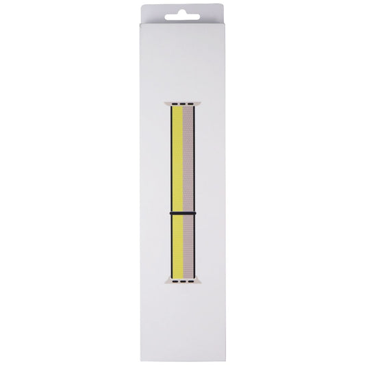 Apple Watch Sport Loop Band (45mm) - Oat Milk/Lemon Zest - Regular Smart Watch Accessories - Watch Bands Apple - Simple Cell Bulk Wholesale Pricing - USA Seller
