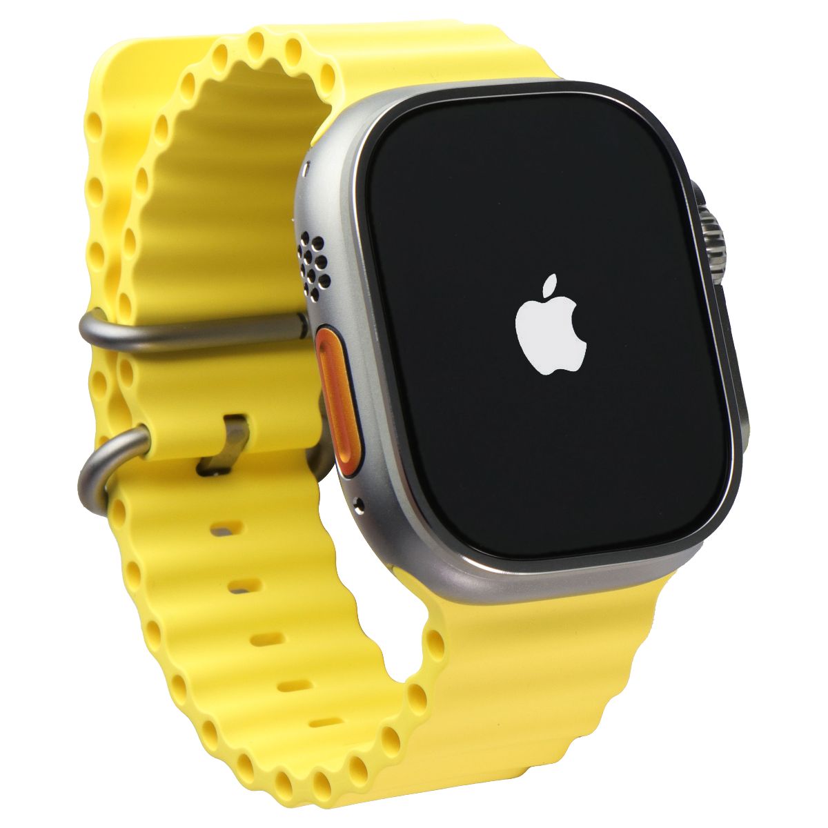 Apple Watch Ultra 49mm Titanium A2622 GPS + LTE - Yellow Ocean Band, One Size Smart Watches Apple - Simple Cell Bulk Wholesale Pricing - USA Seller