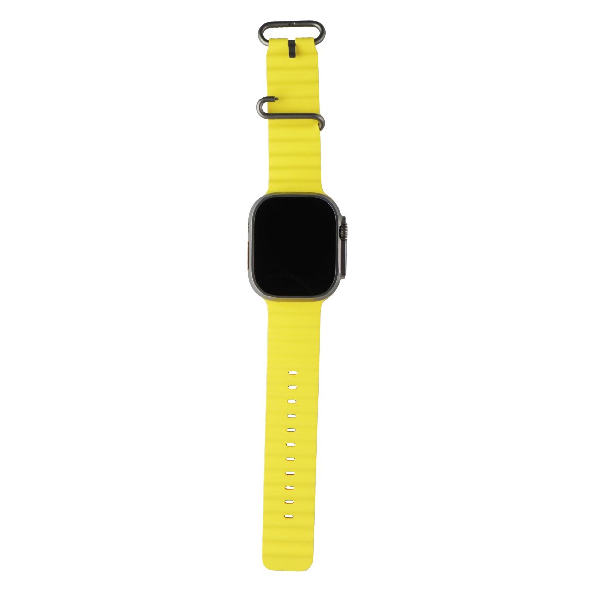 Apple Watch Ultra 49mm Titanium A2622 GPS + LTE - Yellow Ocean Band, One Size Smart Watches Apple - Simple Cell Bulk Wholesale Pricing - USA Seller