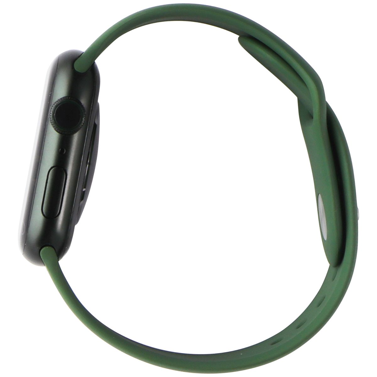 Apple Watch Series 7 (GPS Only) A2474 - 45mm Green Al/Green Sport Band (M/L) Smart Watches Apple - Simple Cell Bulk Wholesale Pricing - USA Seller