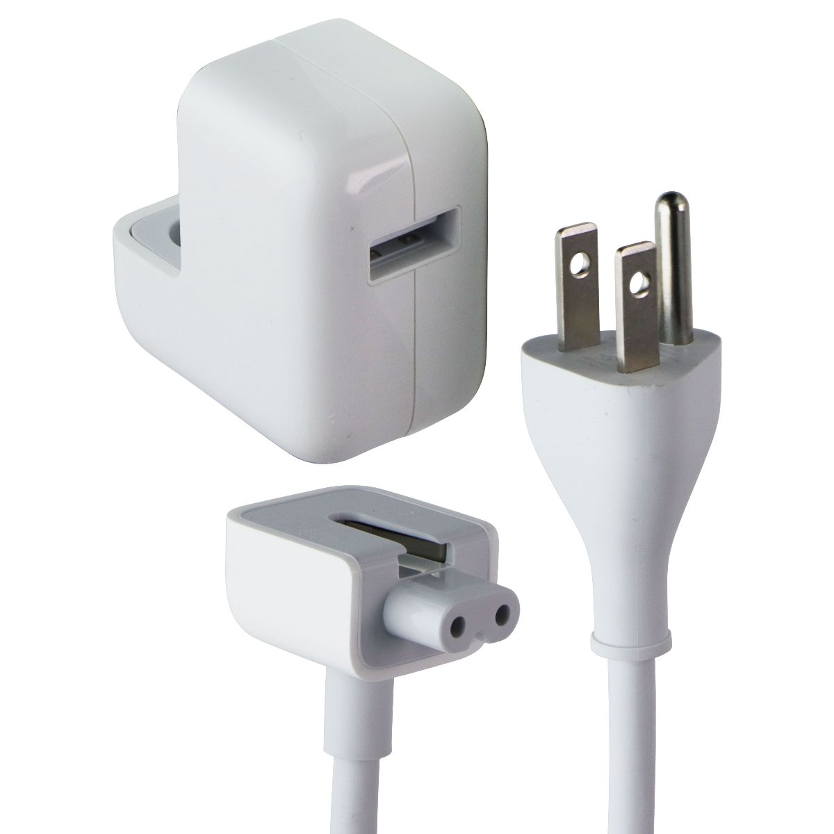 Apple 12W USB Wall Charger with (6-foot) 3-Prong Power Cord - White (A1401) Cell Phone - Chargers & Cradles Apple - Simple Cell Bulk Wholesale Pricing - USA Seller