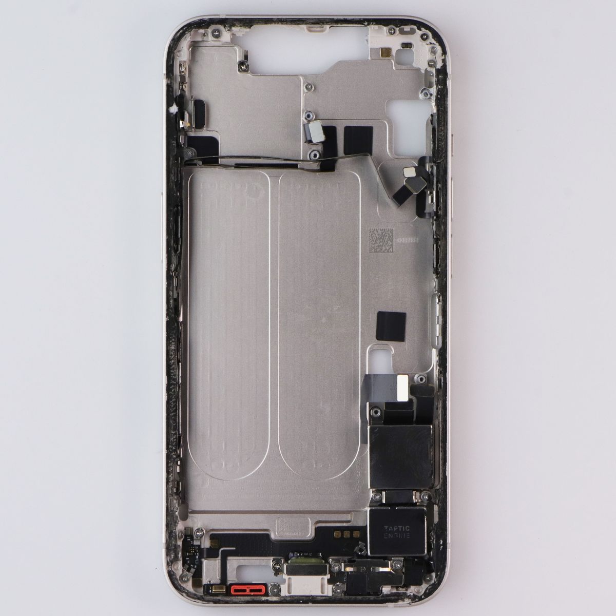 Repair Part OEM Pull Mid Frame Housing for Apple iPhone 14 - Starlight Cell Phone - Replacement Parts & Tools Apple - Simple Cell Bulk Wholesale Pricing - USA Seller