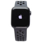 Apple Watch Nike SE (GPS + LTE 40mm) A2353 - Space Gray AL Case/Blk Nike Sp Band Smart Watches Apple    - Simple Cell Bulk Wholesale Pricing - USA Seller