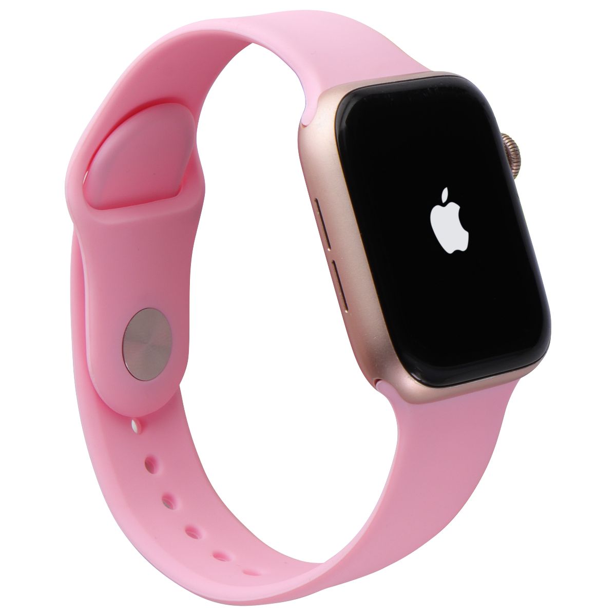 Apple Watch Series 5 (44mm) A2095 (GPS + LTE) - Gold Aluminum/Pink Sport Band Smart Watches Apple - Simple Cell Bulk Wholesale Pricing - USA Seller