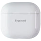 Apple AirPods (4th Gen) 2024 Wireless Earbuds and Charging Case - White ENGRAVED Portable Audio - Headphones Apple - Simple Cell Bulk Wholesale Pricing - USA Seller
