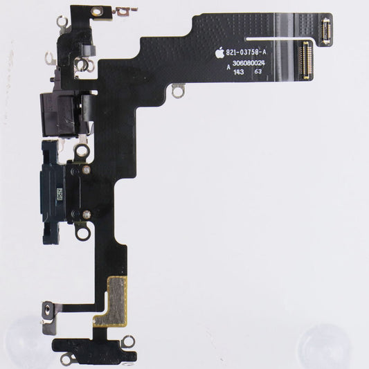 Repair Part - OEM Pull Charge Port for Apple iPhone 14- Midnight