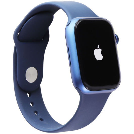 Apple Watch Series 7 (GPS Only) A2474 (45mm) Blue AL / Blue Sp Band Smart Watches Apple    - Simple Cell Bulk Wholesale Pricing - USA Seller