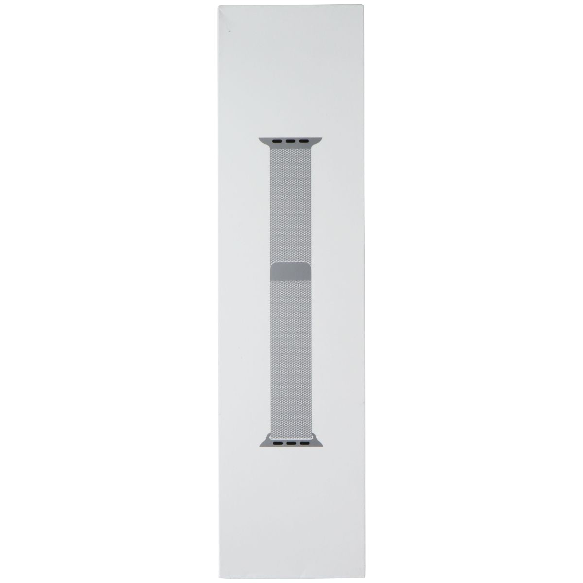 Apple (45mm) Milanese Loop Band for Apple Watch 42/44/45mm - Silver Smart Watch Accessories - Watch Bands Apple - Simple Cell Bulk Wholesale Pricing - USA Seller