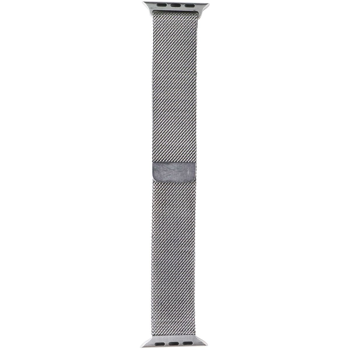 Apple Official Stainless Steel Milanese Loop for Apple Watches - 45mm/Silver Smart Watch Accessories - Watch Bands Apple - Simple Cell Bulk Wholesale Pricing - USA Seller