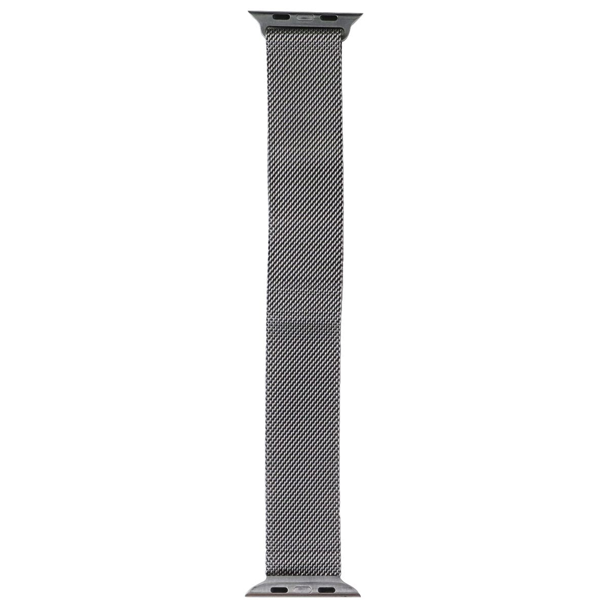 Apple Official Stainless Steel Milanese Loop for Apple Watches - 45mm/Silver Smart Watch Accessories - Watch Bands Apple - Simple Cell Bulk Wholesale Pricing - USA Seller