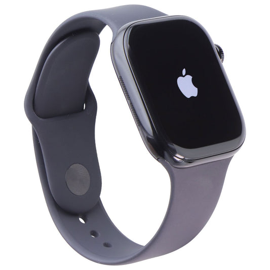 Apple Watch Series 10 (GPS + LTE, 46mm) - Slate Ti/Black Sp Band M/L - A3003 Smart Watches Apple - Simple Cell Bulk Wholesale Pricing - USA Seller