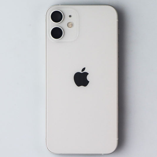 Repair Part - Back Glass + Housing OEM Pull from iPhone 12 mini - White Cell Phone - Replacement Parts & Tools Apple - Simple Cell Bulk Wholesale Pricing - USA Seller