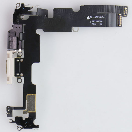 Repair Part - OEM Pull Charge Port Flex for Apple iPhone 14 Plus - Starlight Cell Phone - Replacement Parts & Tools Apple - Simple Cell Bulk Wholesale Pricing - USA Seller
