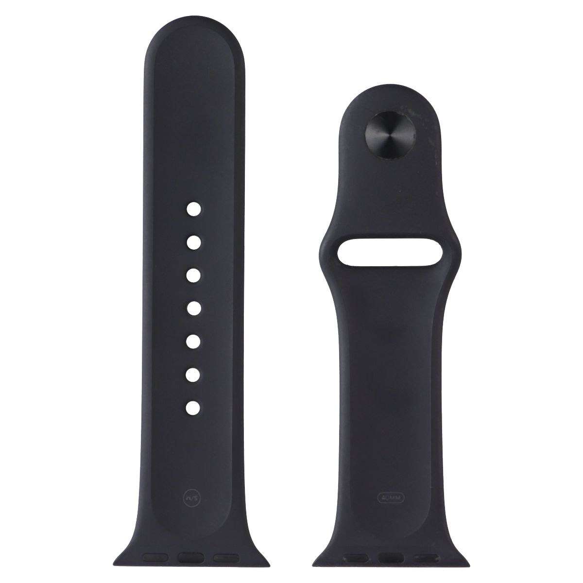 Apple 40mm Sport Band for Apple Watch 38/40/41mm - Black 2nd Gen (S/M Only) Smart Watch Accessories - Watch Bands Apple - Simple Cell Bulk Wholesale Pricing - USA Seller