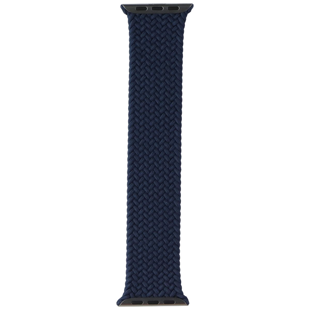 Apple 45mm Braided Solo Loop for Apple Watch 49/46/45/44mm - Abyss Blue/Size 4 Smart Watch Accessories - Watch Bands Apple - Simple Cell Bulk Wholesale Pricing - USA Seller