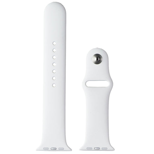 Apple (42mm) Sport Band for Apple Watch 42/44/45mm - White (M/L Only) Smart Watch Accessories - Watch Bands Apple    - Simple Cell Bulk Wholesale Pricing - USA Seller