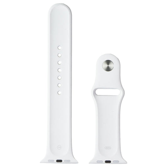 Apple (42mm) Sport Band for Apple Watch 42/44/45mm - White (M/L Only) Smart Watch Accessories - Watch Bands Apple    - Simple Cell Bulk Wholesale Pricing - USA Seller