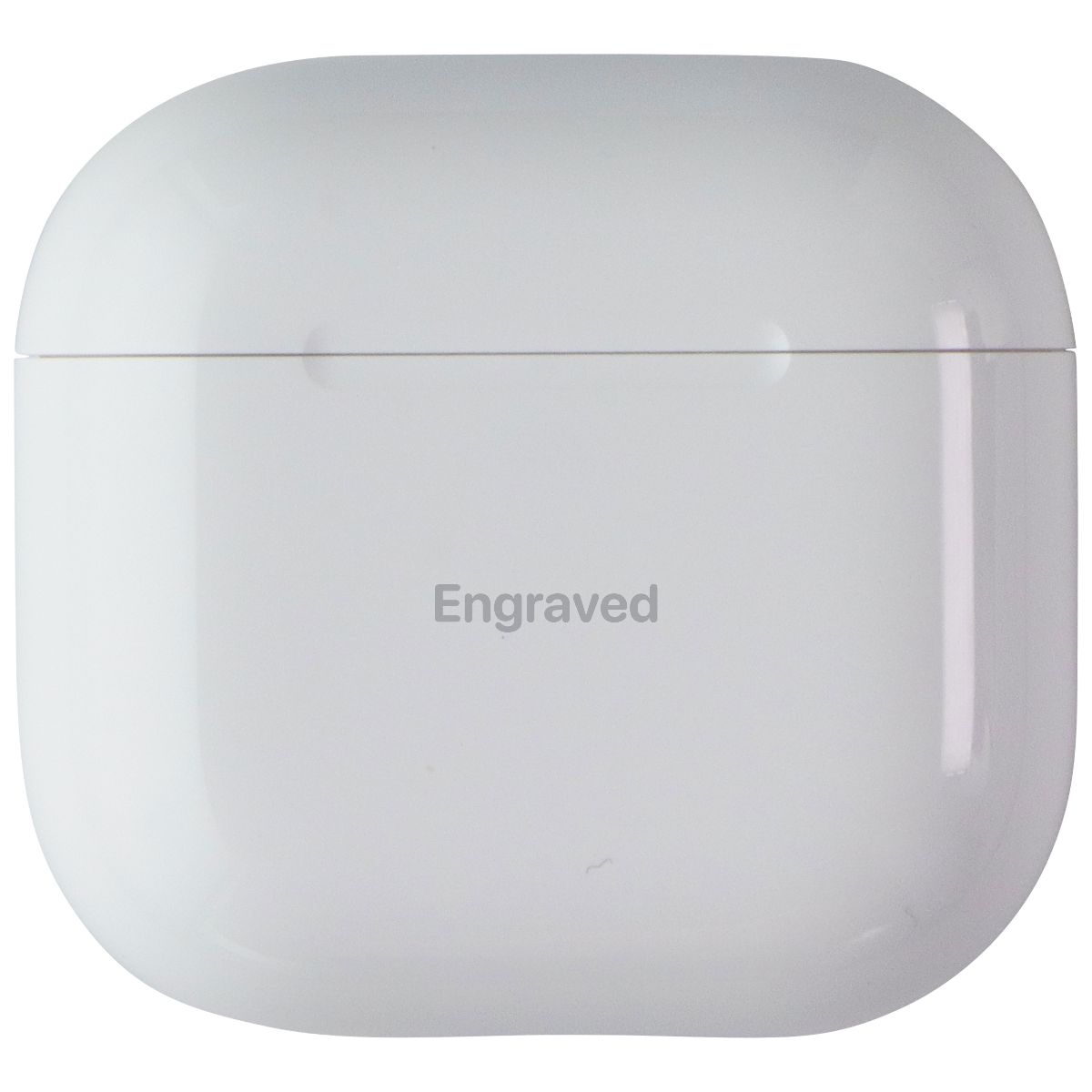 Apple AirPods (4th Generation) USB-C Charging CASE ONLY - White (A3058) ENGRAVED Portable Audio - Headphones Apple - Simple Cell Bulk Wholesale Pricing - USA Seller