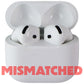 Apple AirPods 4th Gen (ANC) with Charging Case (A3059) White - MISMATCHED Portable Audio - Headphones Apple - Simple Cell Bulk Wholesale Pricing - USA Seller