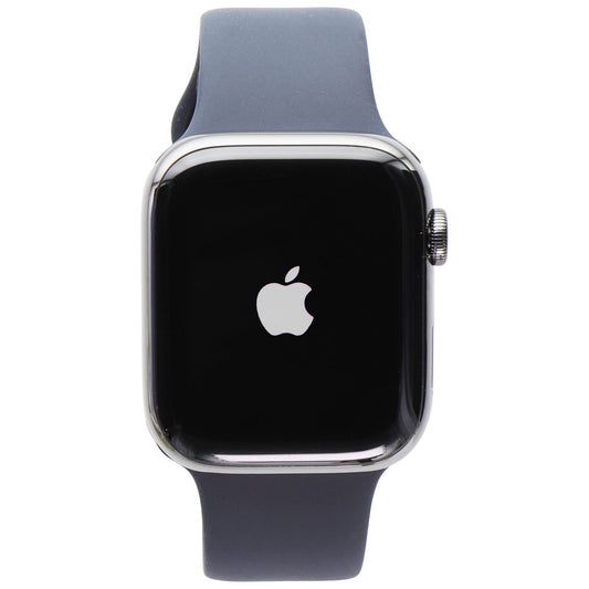 Apple Watch Series 8 (45mm) (A2774) GPS + LTE - Graphite Steel/Midnight Sp Band Smart Watches Apple - Simple Cell Bulk Wholesale Pricing - USA Seller