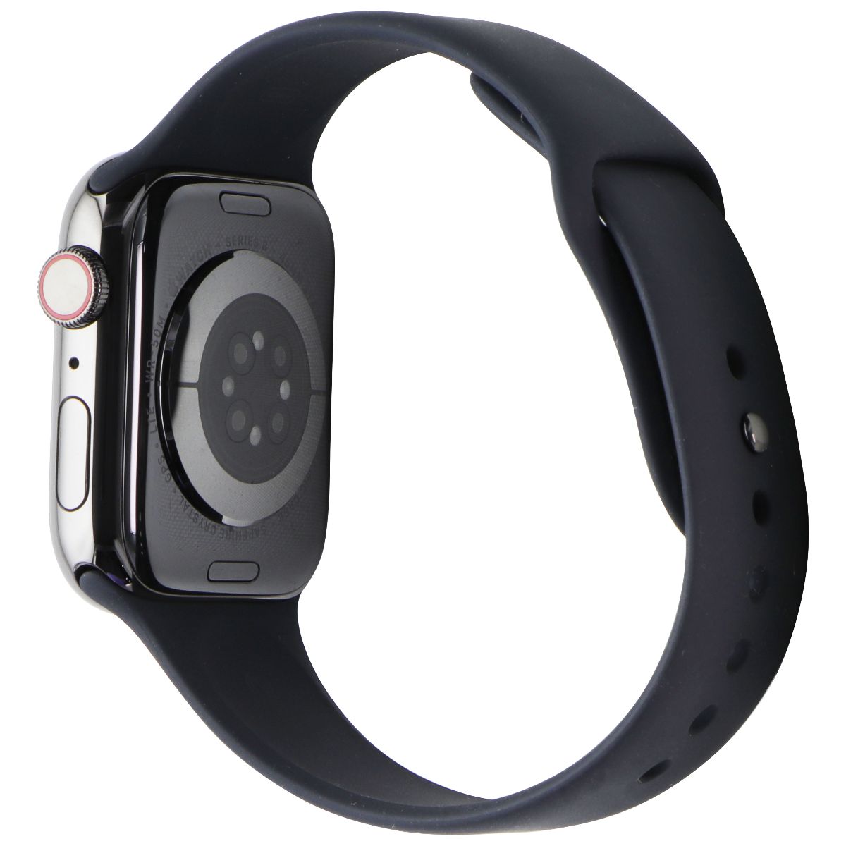 Apple Watch Series 8 (45mm) (A2774) GPS + LTE - Graphite Steel/Midnight Sp Band Smart Watches Apple - Simple Cell Bulk Wholesale Pricing - USA Seller