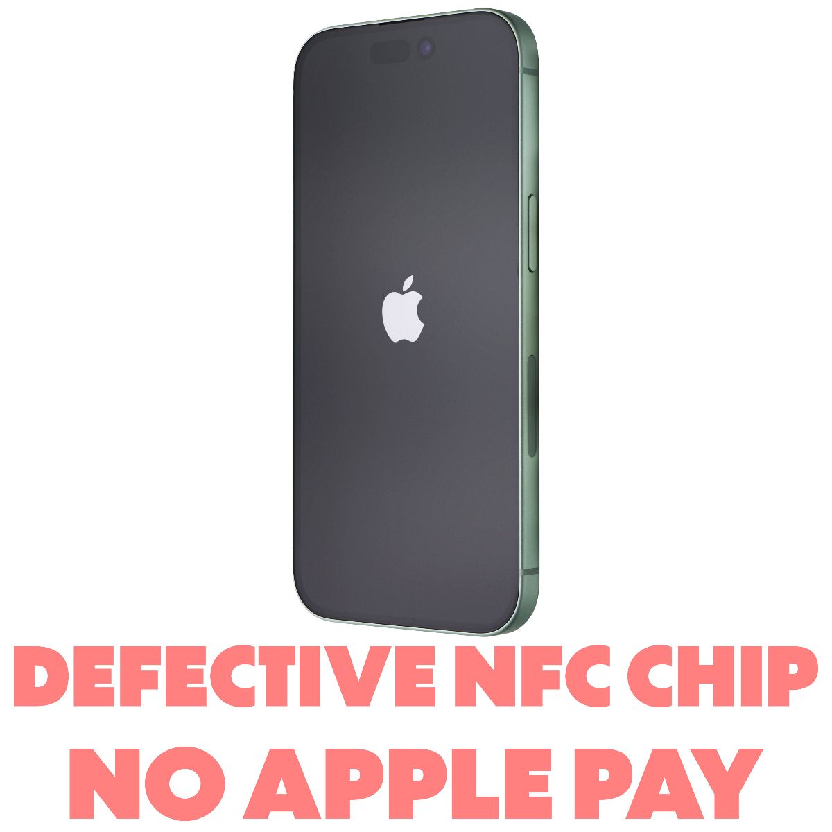 Apple iPhone 15 (6.1-in) (A2846) Unlocked 128GB/Green NO NFC // NO APPLE PAY Cell Phones & Smartphones Apple - Simple Cell Bulk Wholesale Pricing - USA Seller